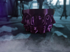 Polyface Planter | Drainage Holes | Multifaced Flower Pot | Beautiful Succulent Planter | Lady Face Sculpture | Unique Vase | Pen and Pencil