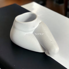 Sitting Butt Planter | Drainage Holes | Sitting Lady Flower Pot | Beautiful Succulent Planter | Plant Sculpture | Booty Vase Statue