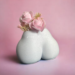 Sitting Butt Planter | Drainage Holes | Sitting Lady Flower Pot | Beautiful Succulent Planter | Plant Sculpture | Booty Vase Statue